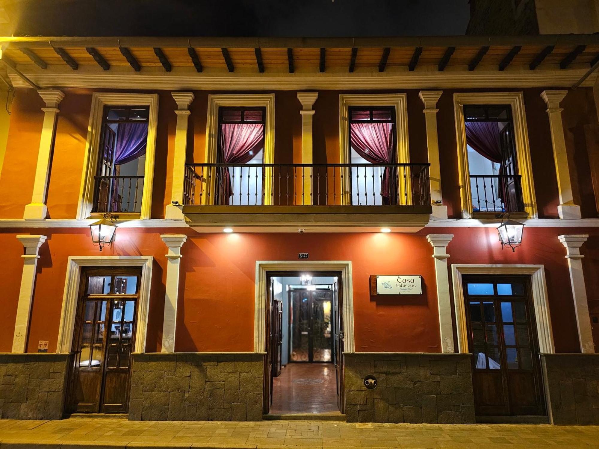 Casa Hibiscus Boutique Hotel Cuenca Exteriör bild